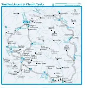 Toubkal ascent and Circuit Treks - beIN Atlas