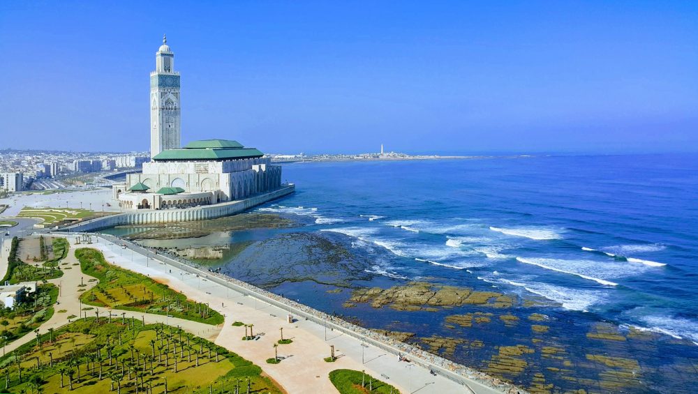 Hassan II Mosque in Casablanca