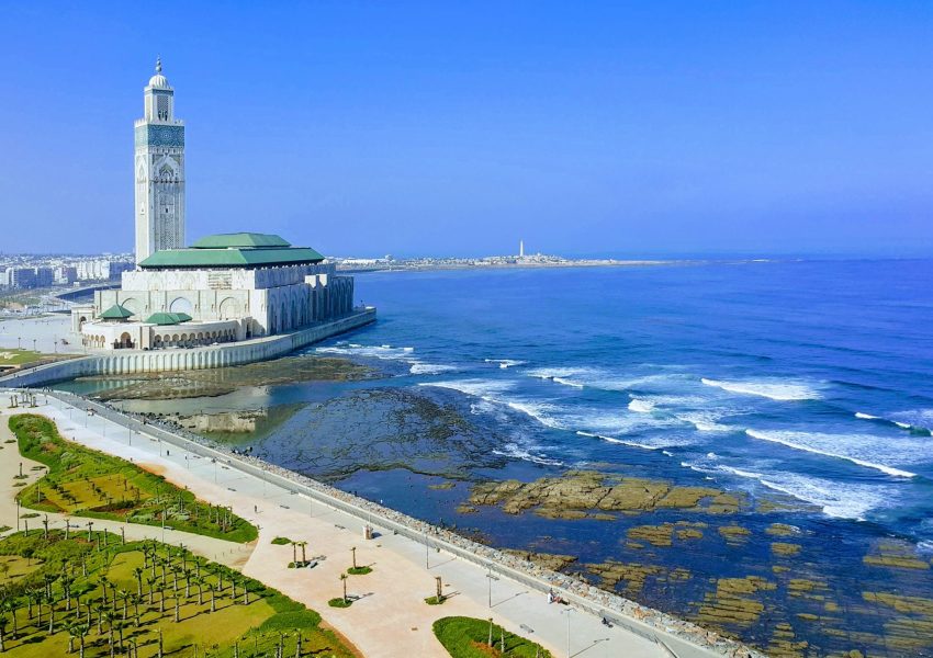 Hassan II Mosque in Casablanca