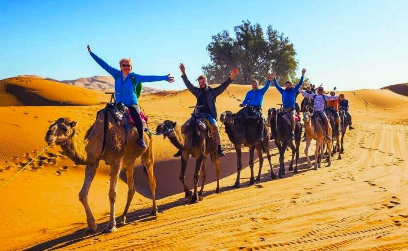 Morocco Camel Trek 3 day Marrakech to Fes desert tour