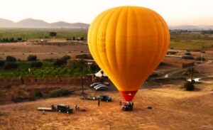 Marrakech by air balloon