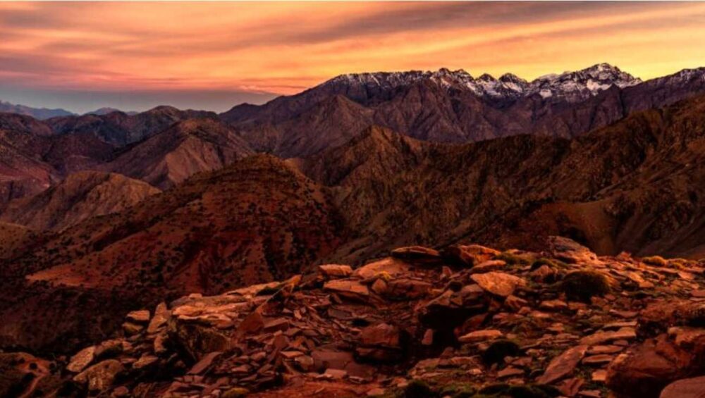 Atlas Mountain in Morocco