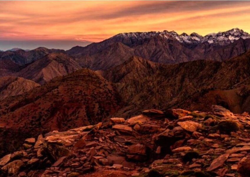 Atlas Mountain in Morocco