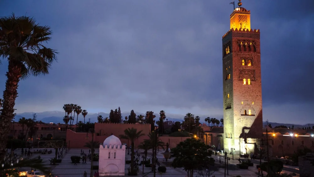 Temperature in Marrakech in February