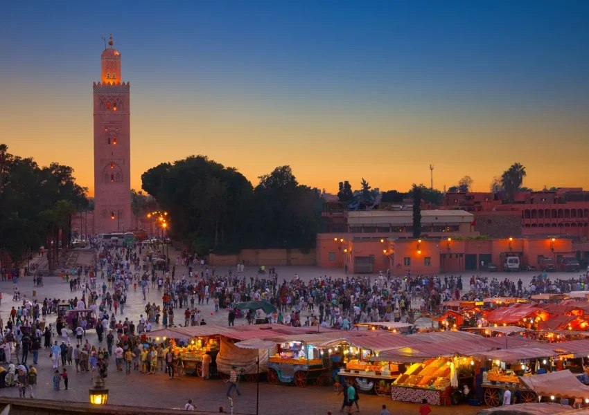 Marrakech in February