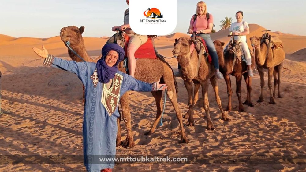 merzouga camel trekking