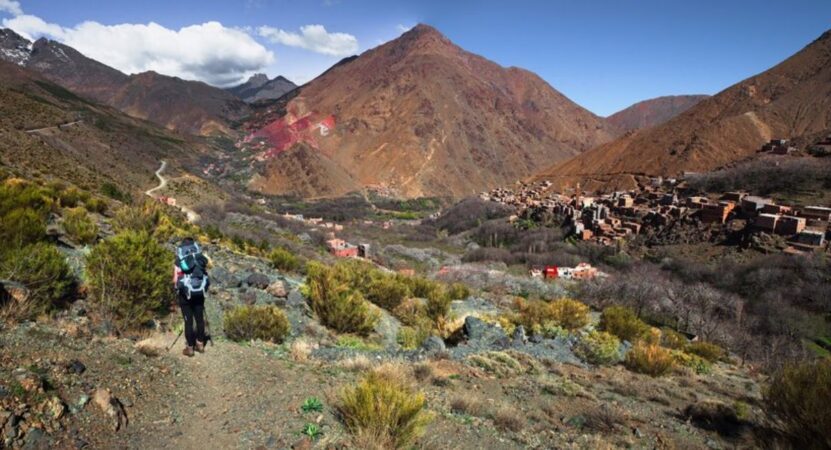 Imlil Hiking Trails 4-Day Mount Toubkal Trek via Azzaden Valley